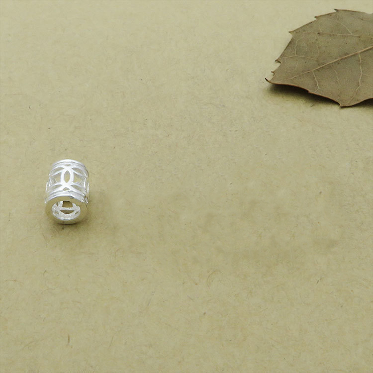 4:Plain Silver (small) -5x6.2mm