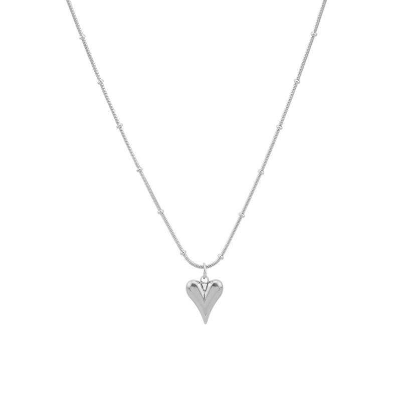 Steel necklace 40+5CM