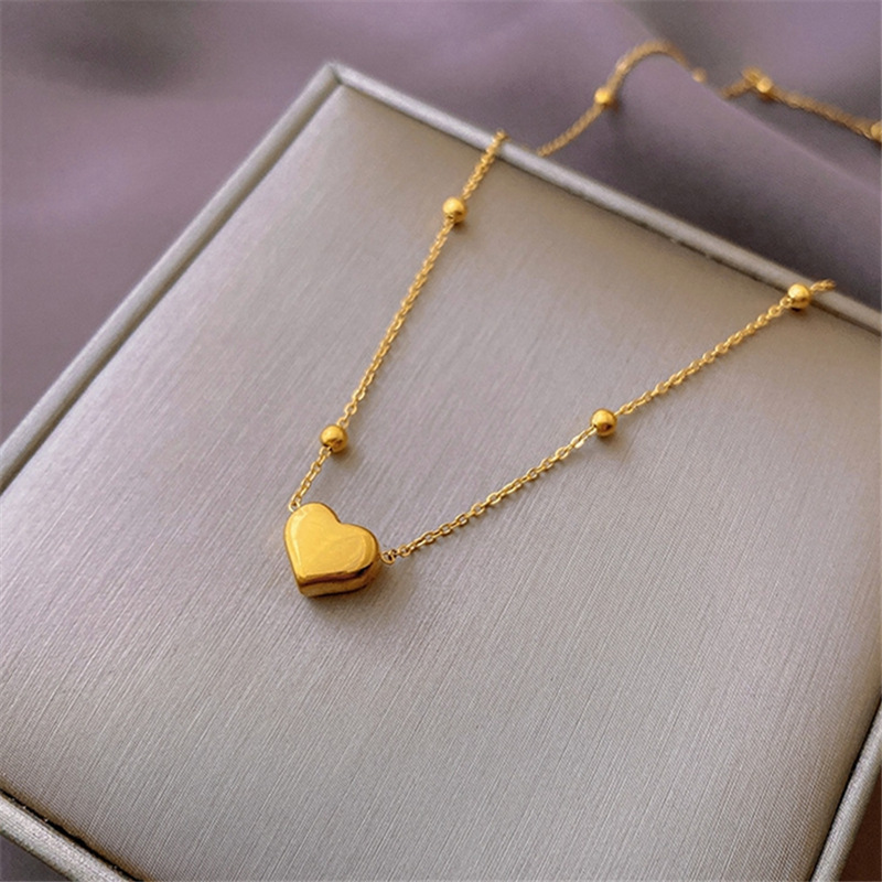 Necklace - Gold -45cm