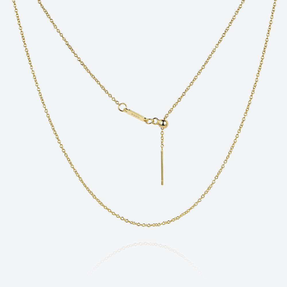 18K gold necklace