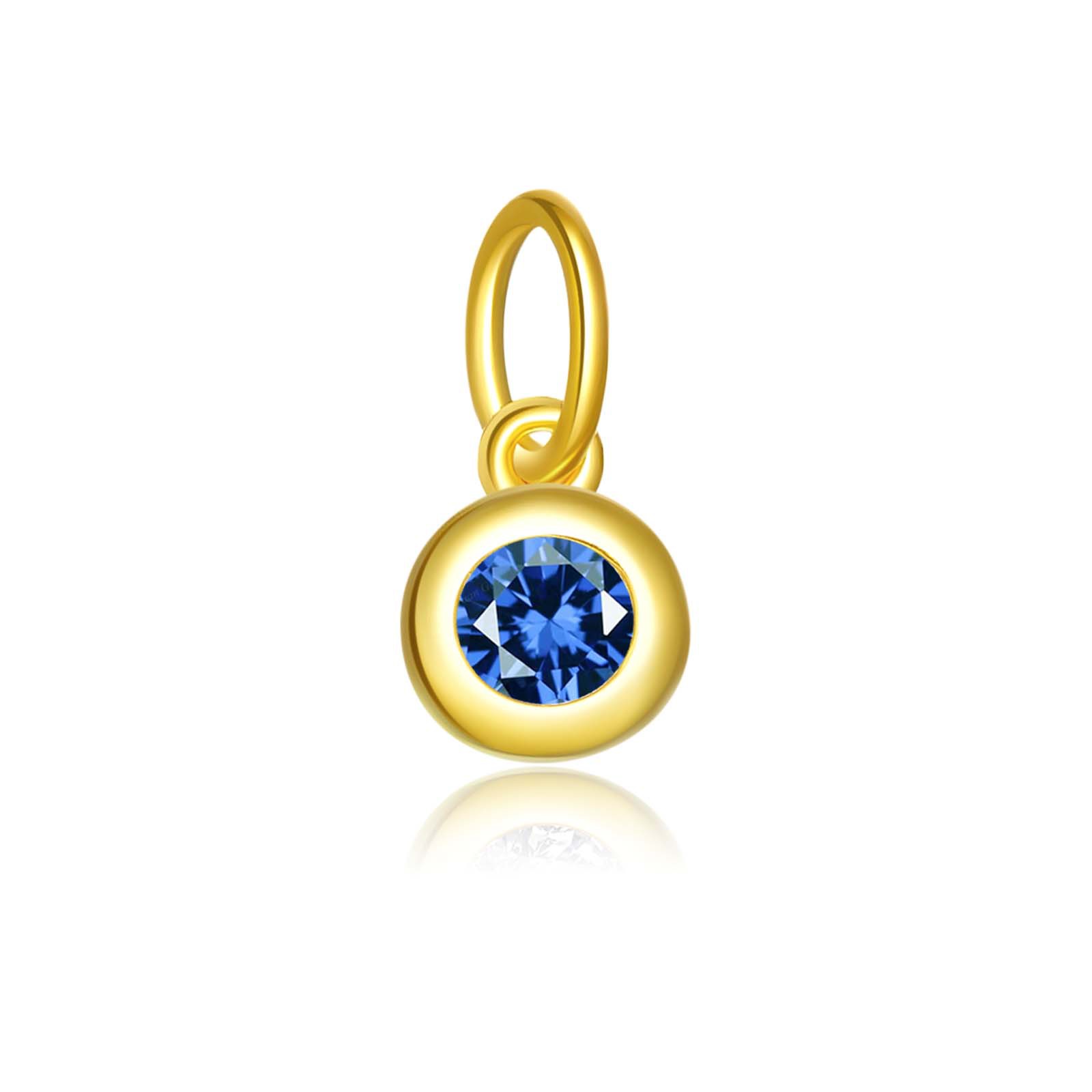 18K gold - Royal blue