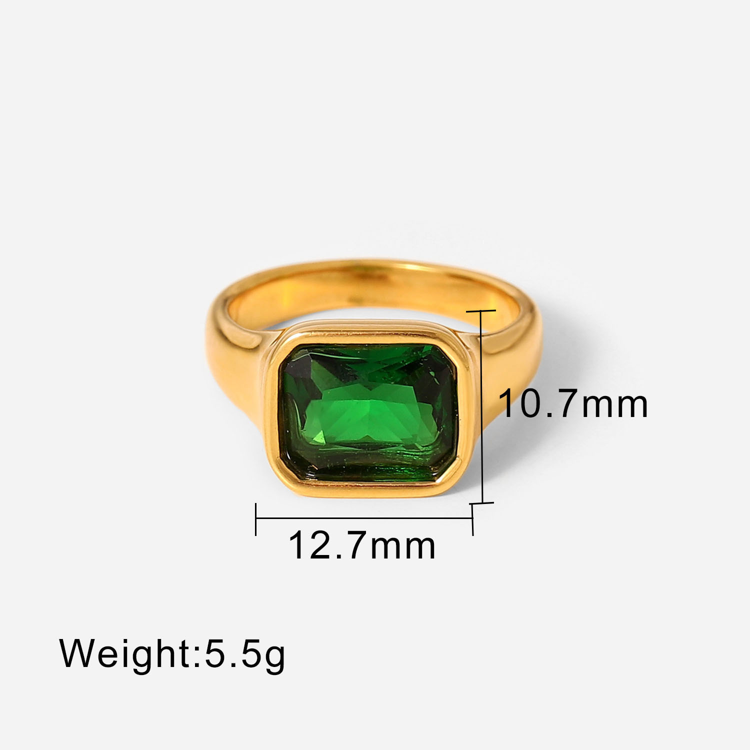 emerald US Size #6