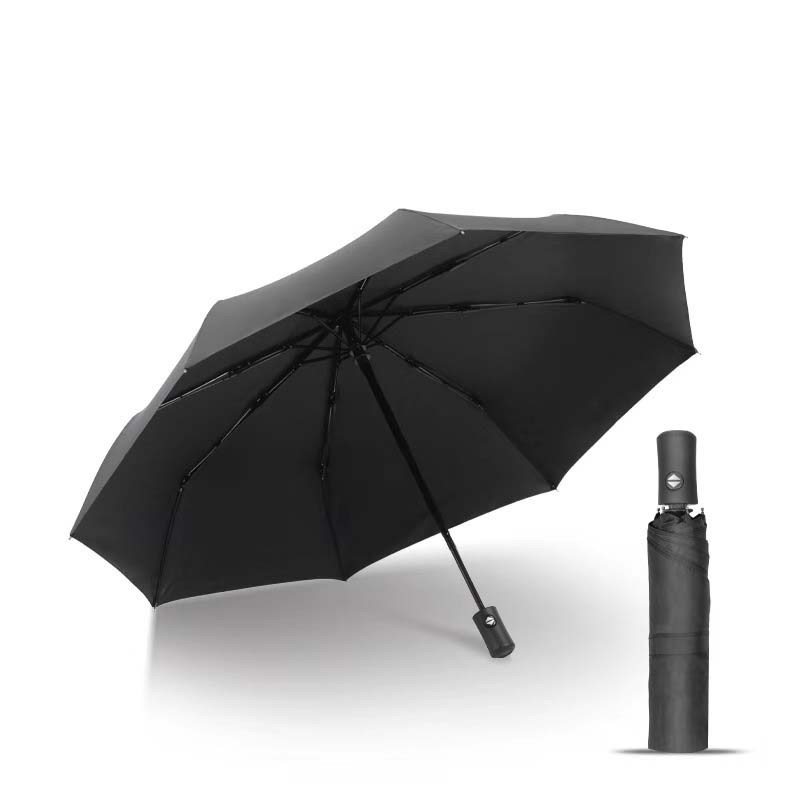 8 Bone 306 Full automatic umbrella   vinyl umbrella black
