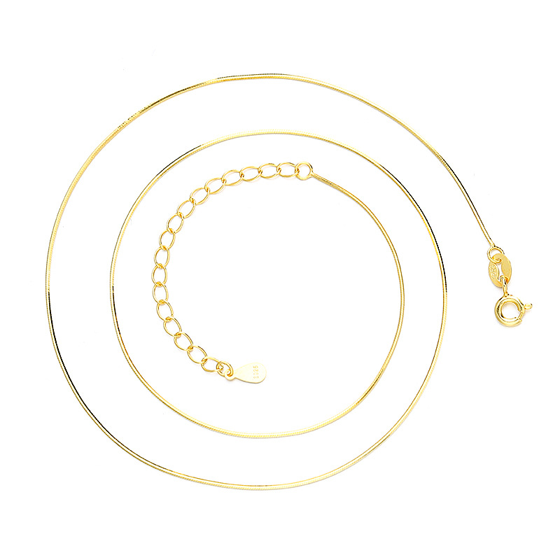 gold color plated 0.65mm/40cm