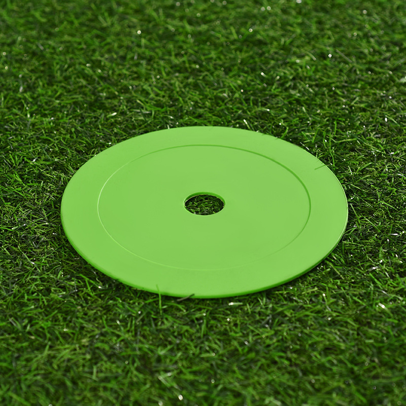 Green - small round hole landmark pad