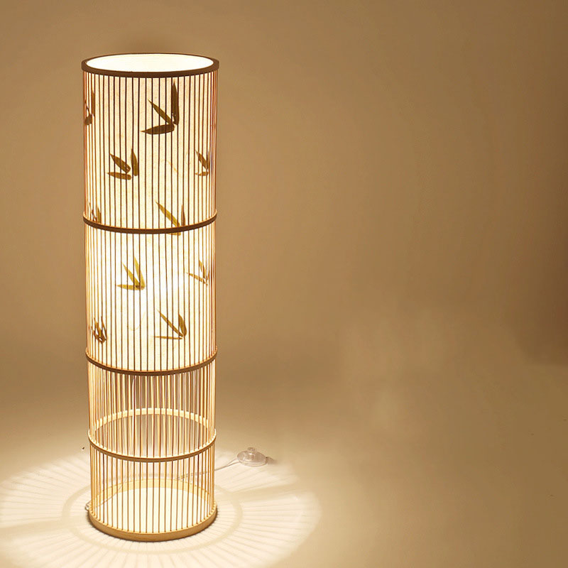 Floor lamp { bamboo leaf A }28*100cm
