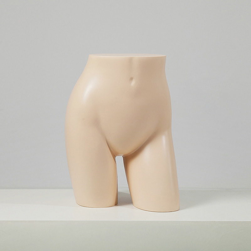The skin color of the female buttock model slanted legs-Hip circumference 90cm, height 44cm