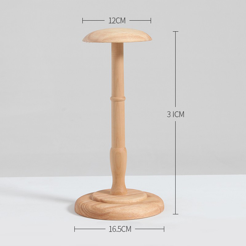 Original wood color wood hat stand (height)