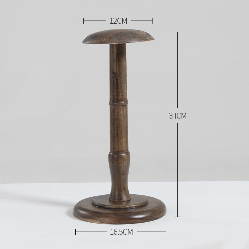 Vintage Wood Hat Stand (height)