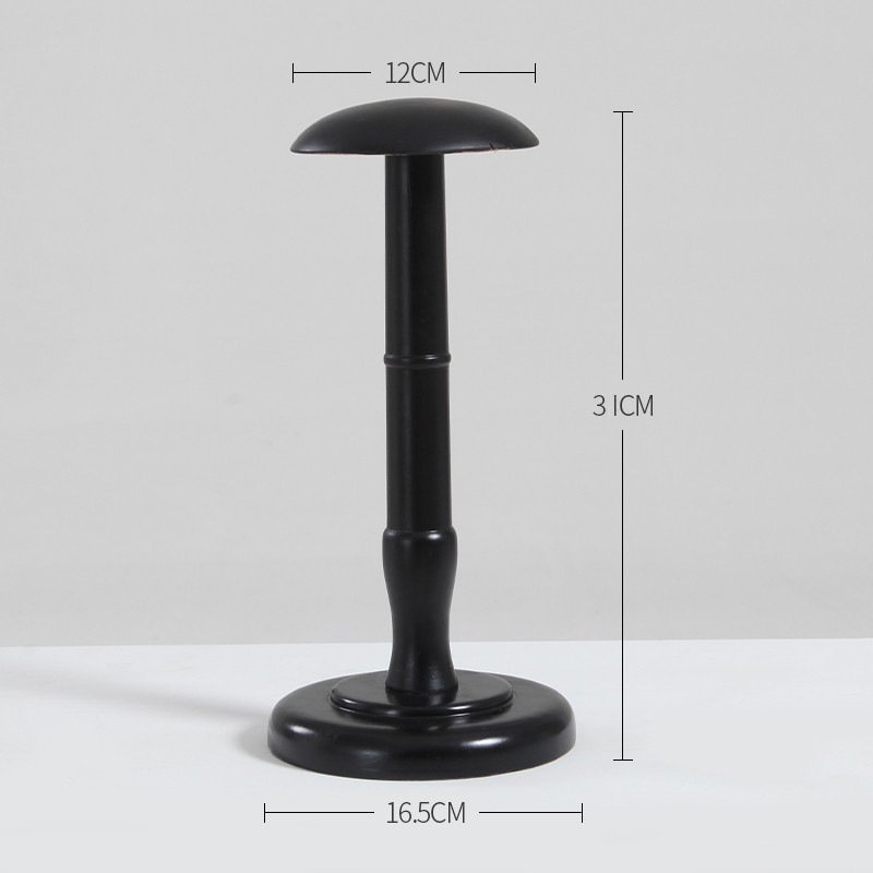 Elegant black wood hat Stand (height)