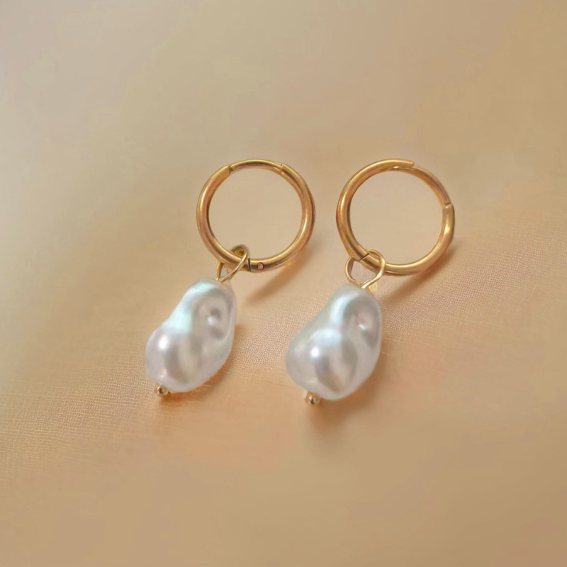 2.5*12mm gold small pearl