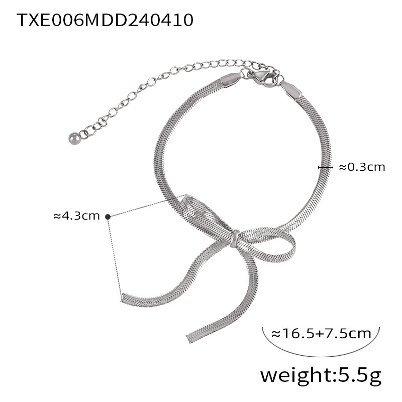 4:Steel bracelet