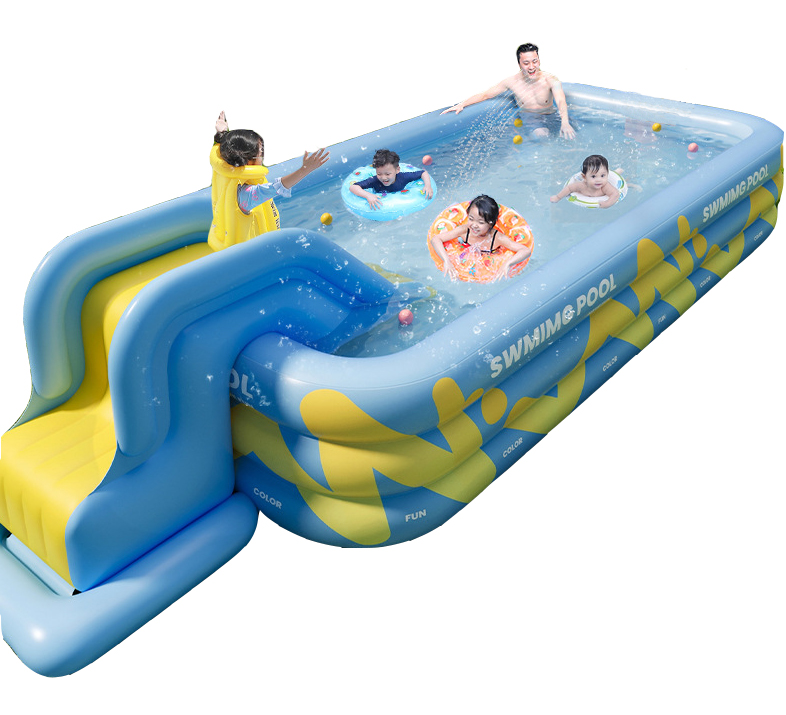 B 2.1m Pool with slide