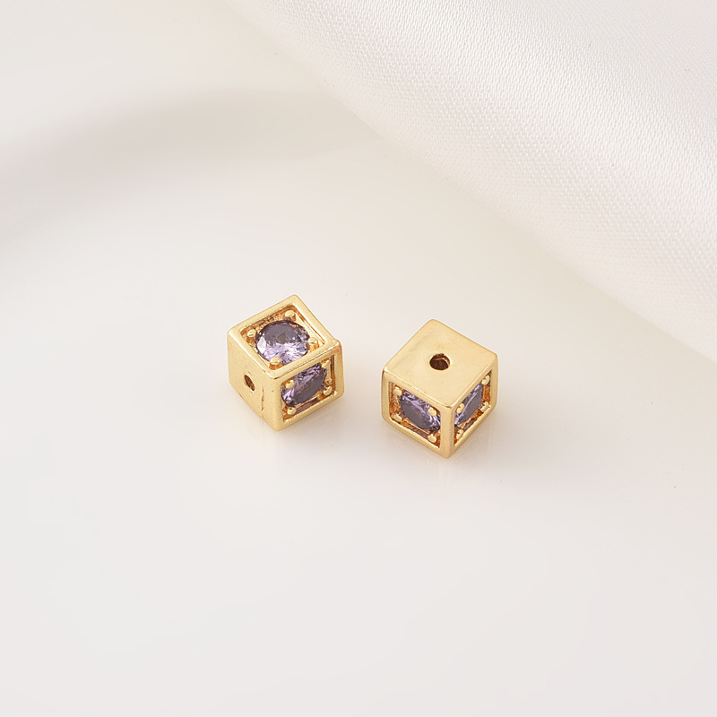 1:Gold purple zirconium