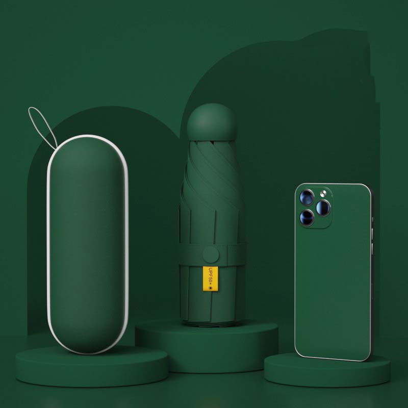 Super Light Six bone air- Plus capsule case - dark green