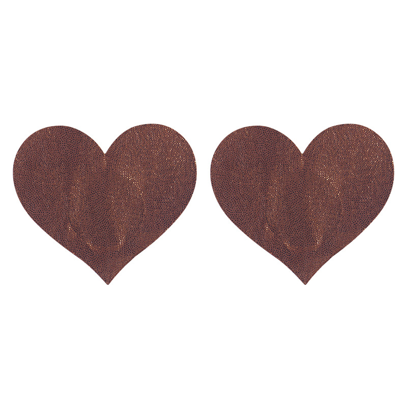 brown Large heart shape