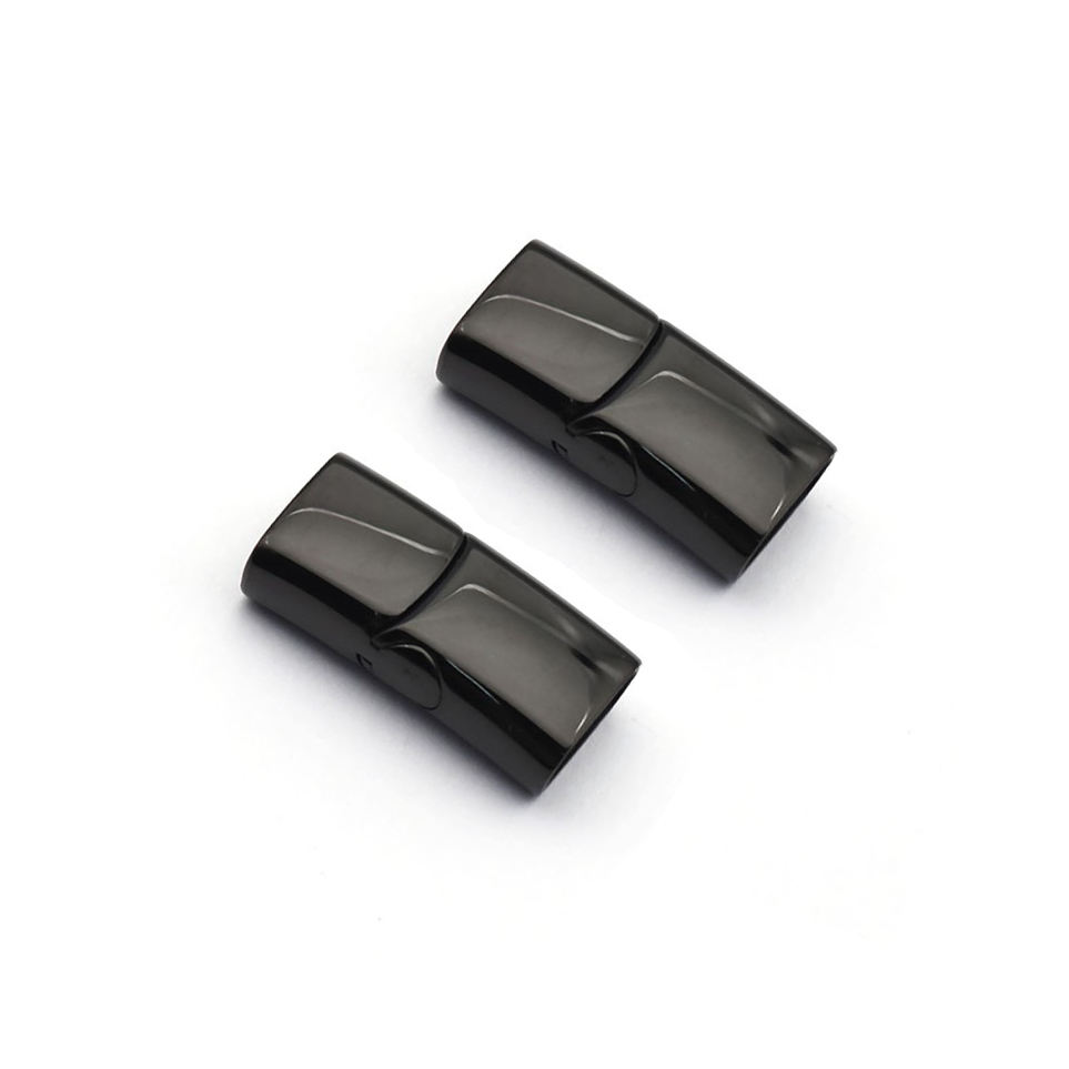 polished black 12x6mm