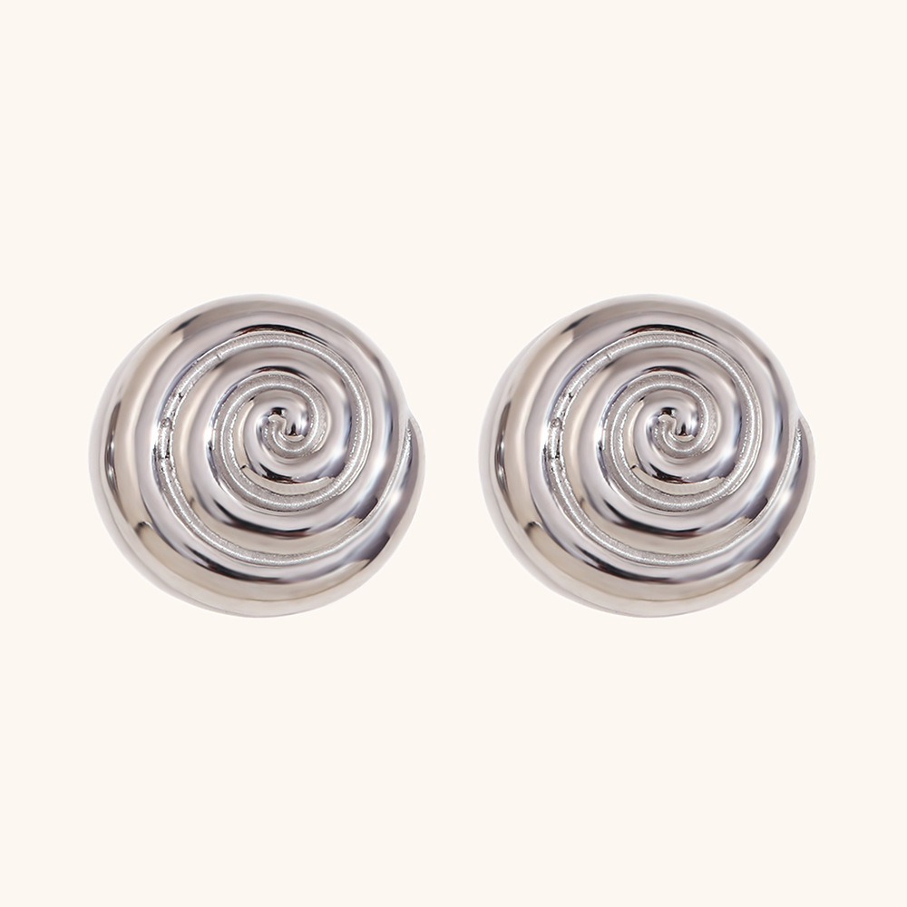 Earrings - Steel Color