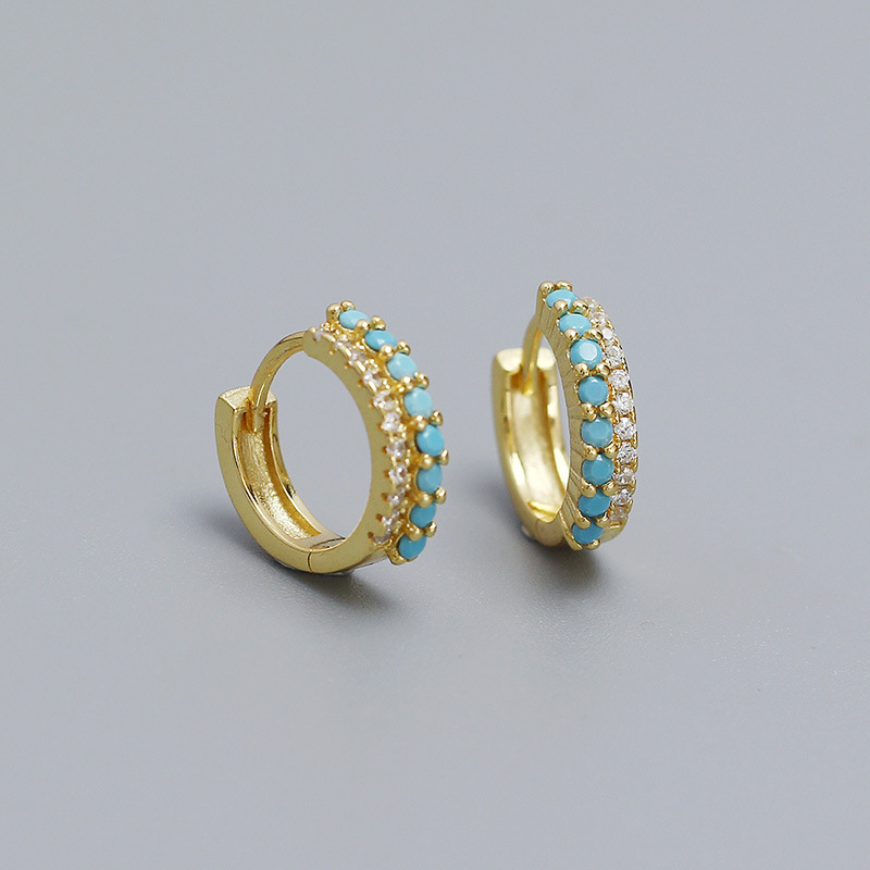 Yellow gold (turquoise)