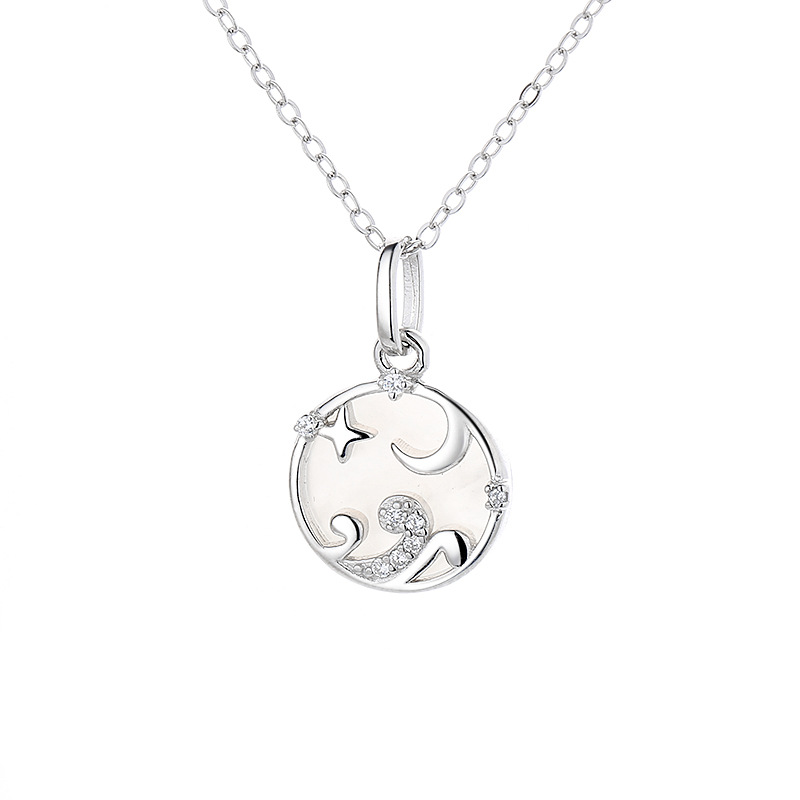 White Gold necklace -40:5cm