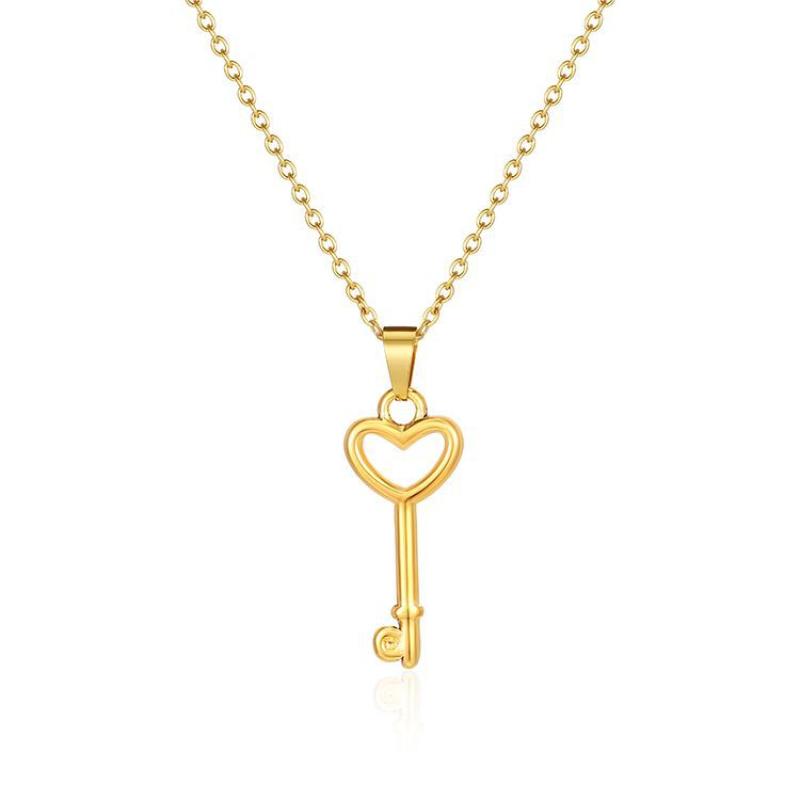 1:key necklace gold