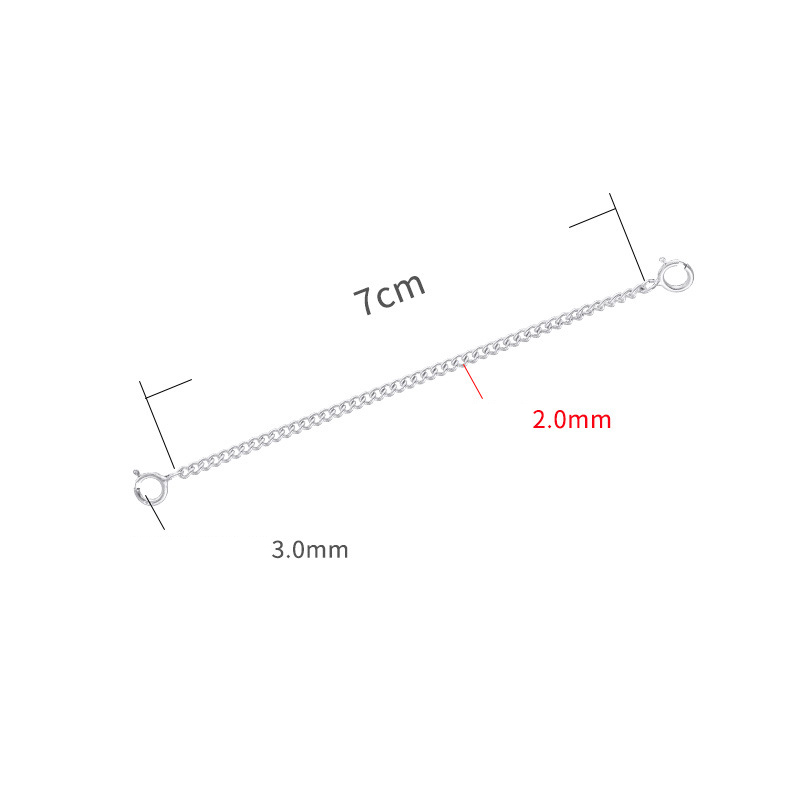 YP-670 real platinum plated 3cm