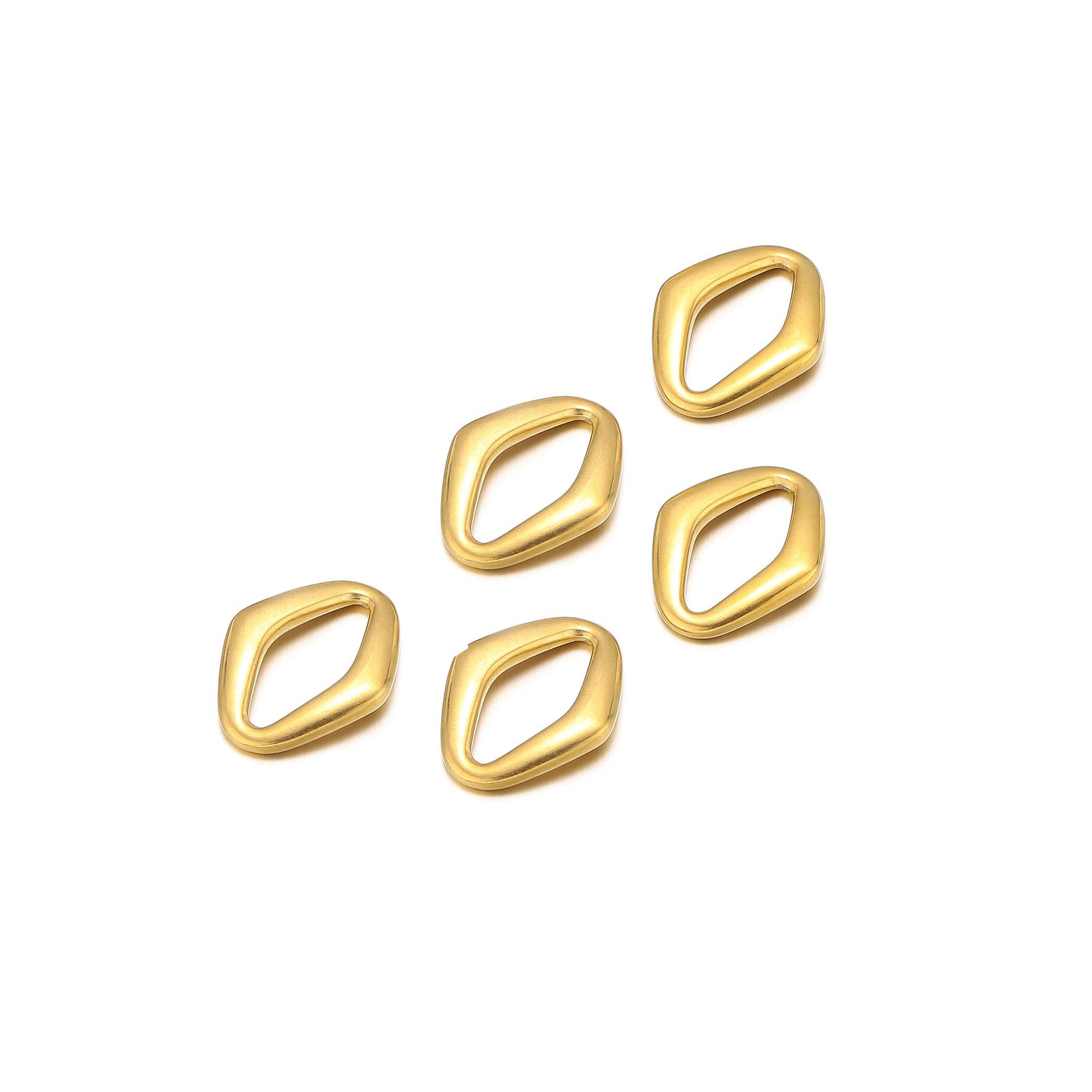 gold 15x19mm