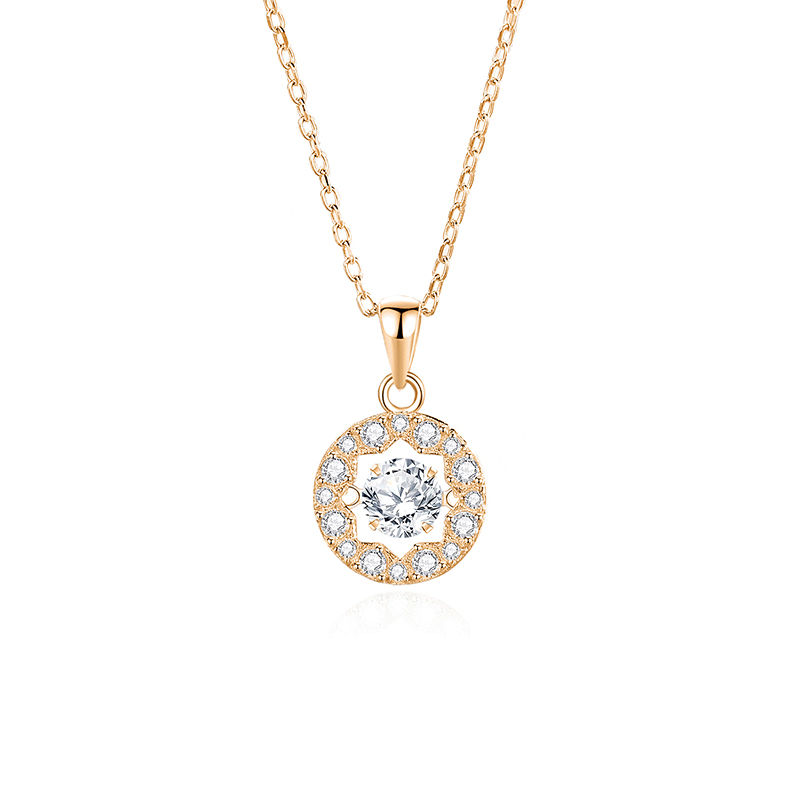 FDTD-024- Zircon White diamond rose gold
