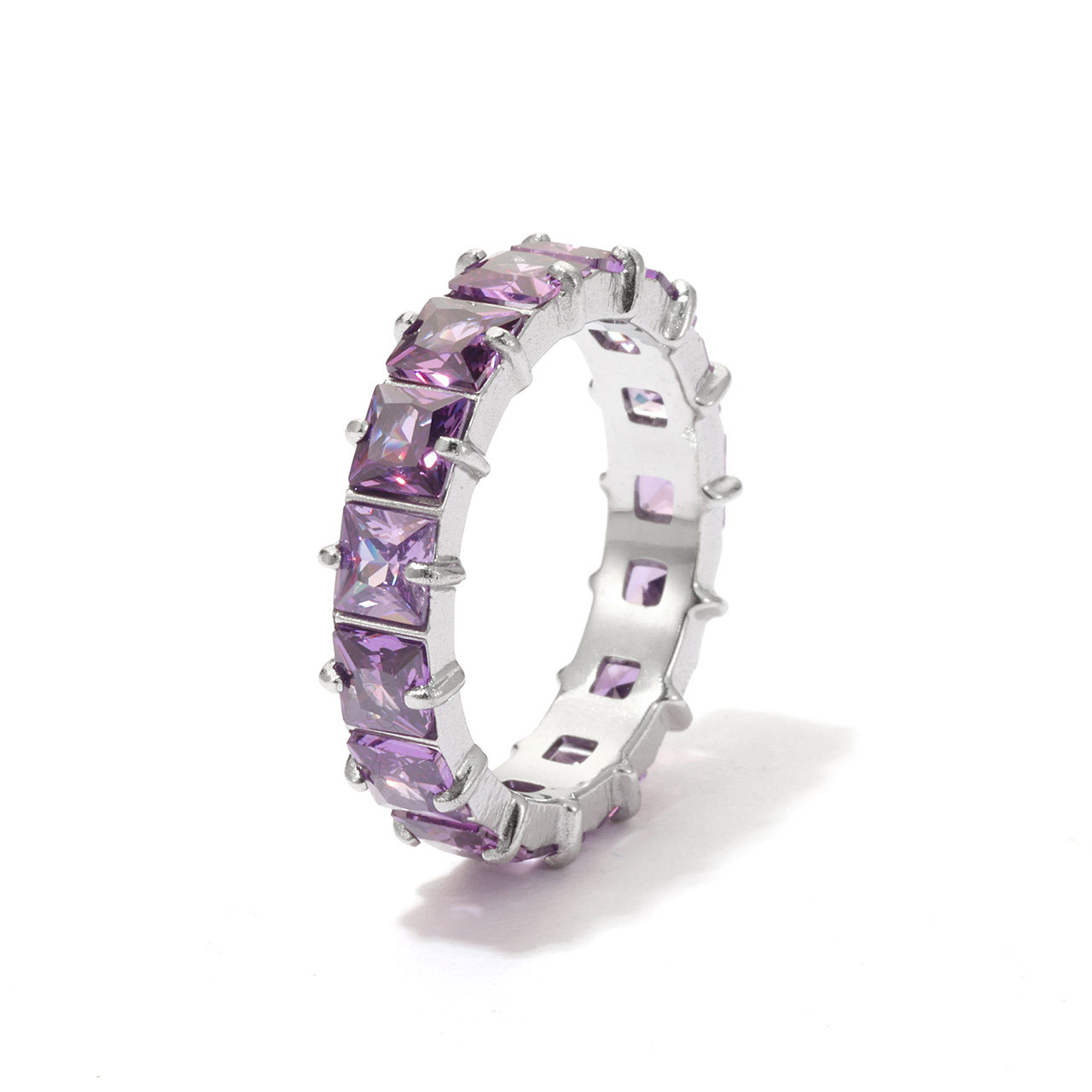 12:Platinum colour - purple zircon