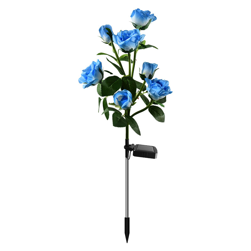 Blue-7 head roses