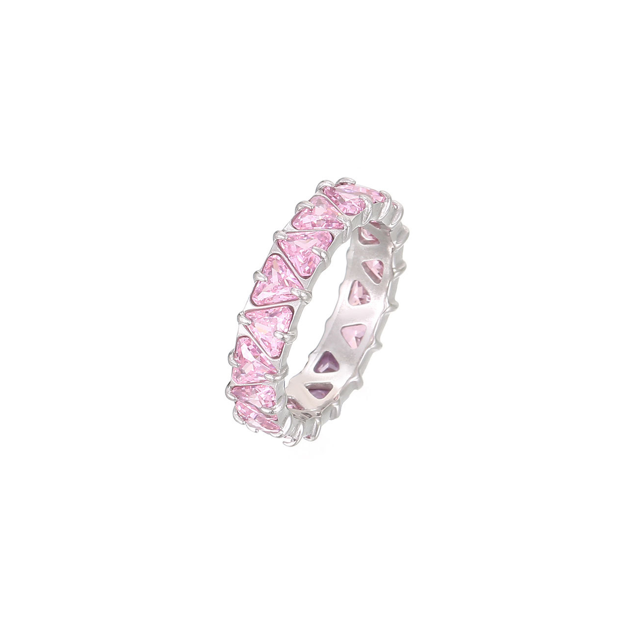 Platinum colour - pink zircon