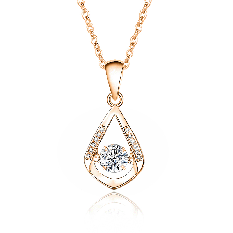 FDTD-005 (Mosan White Diamond rose gold)