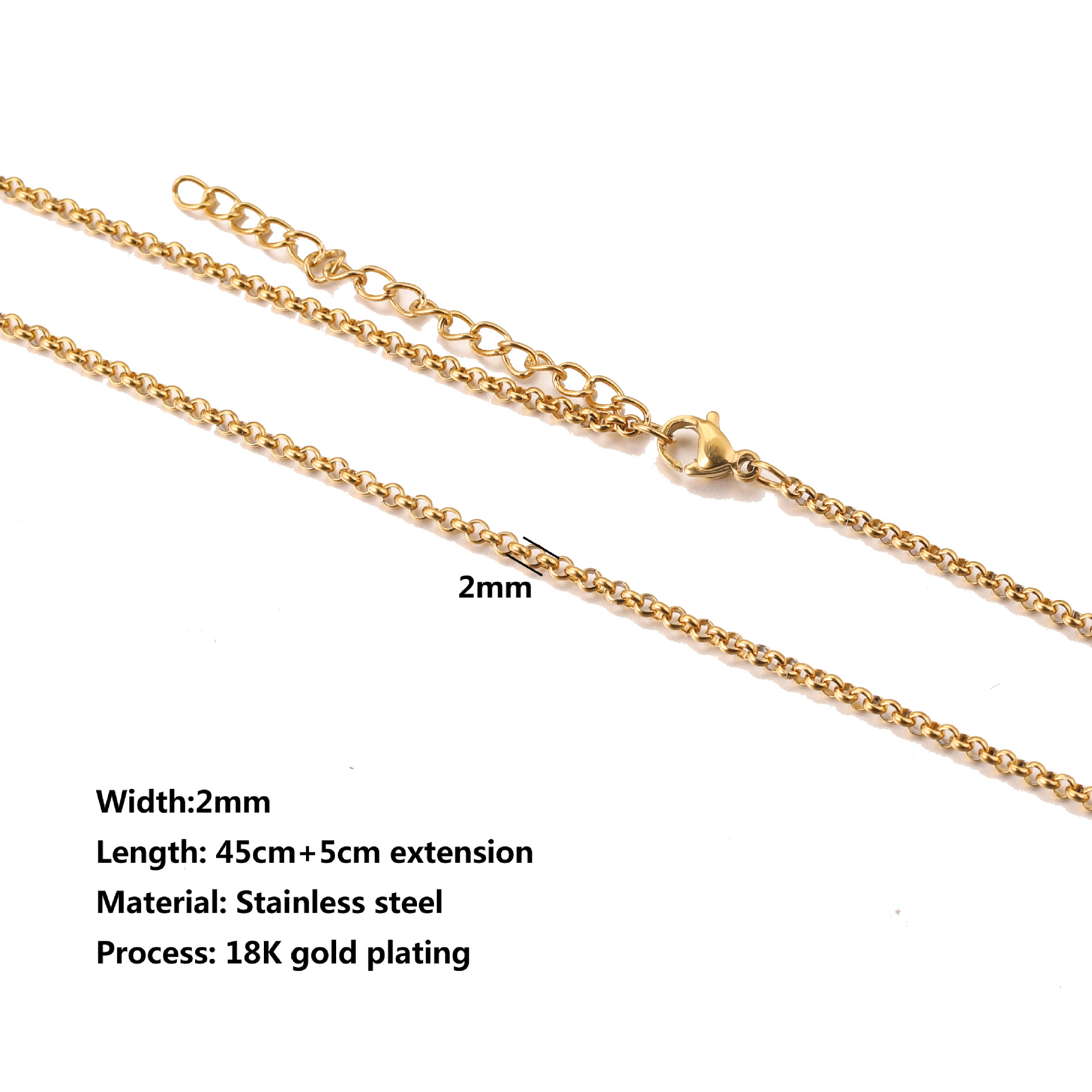 14:BLO chain-gold