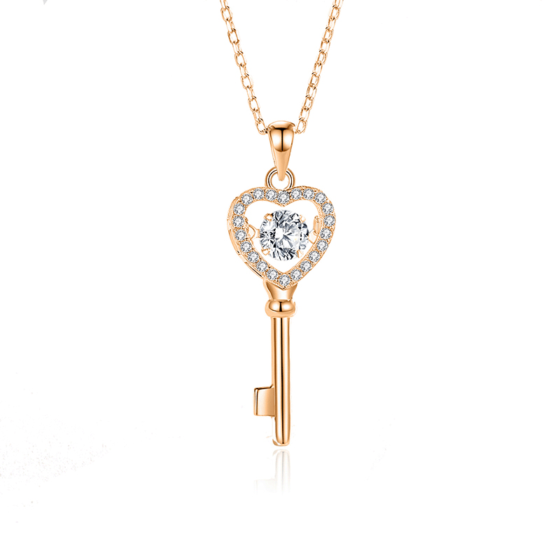 FDTD-032- Zircon White diamond rose gold