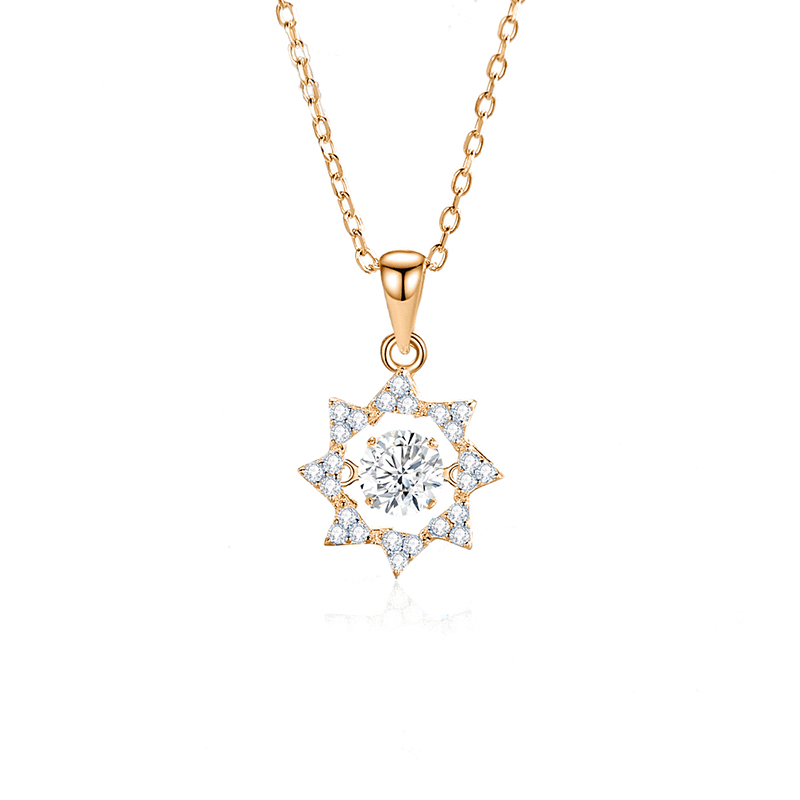 FDTD-029- Zircon White diamond rose gold