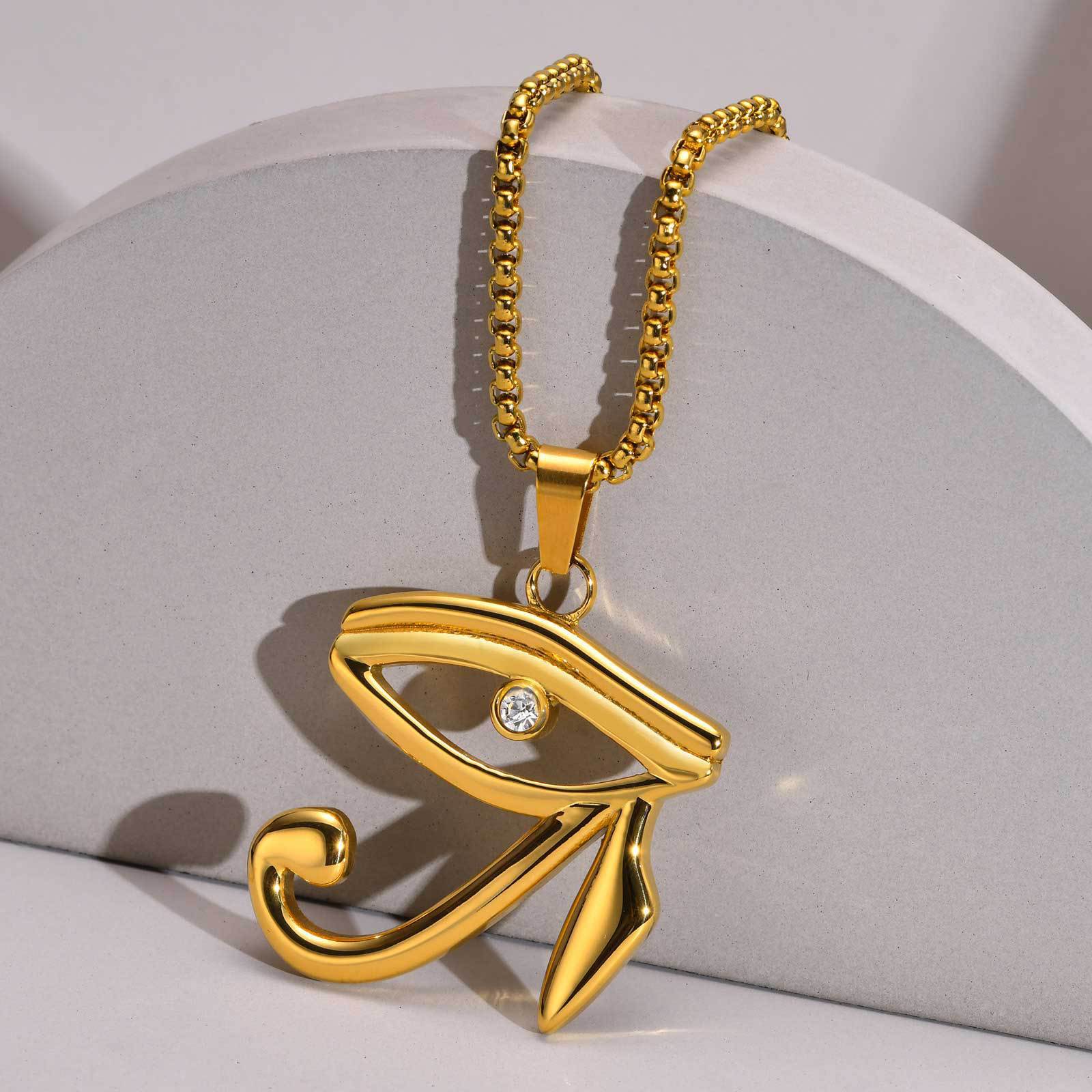 2:Gold Pendant, no matching chain