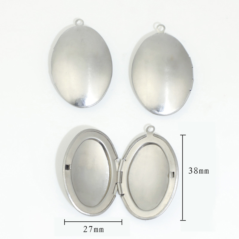 Oval smooth phase box size 27*38mm