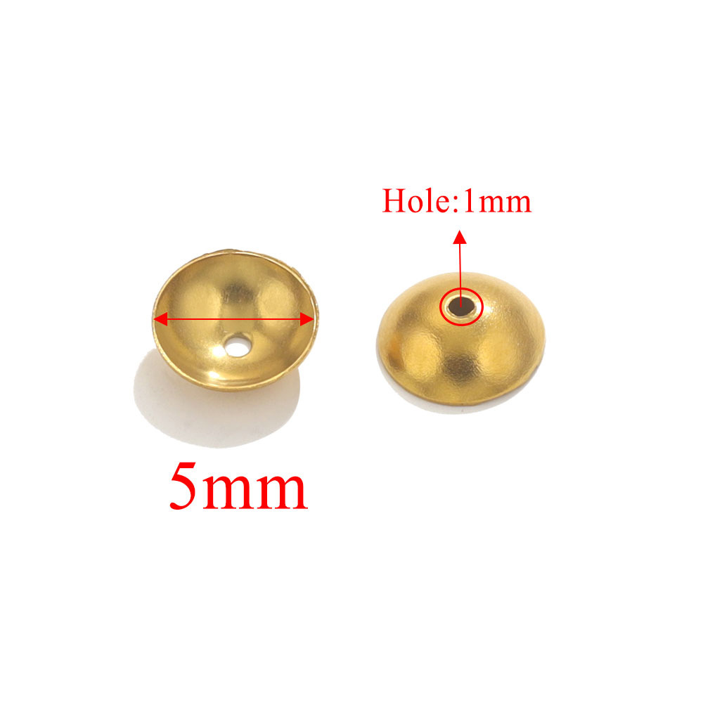 Vacuum 18K gold-plated-5mm