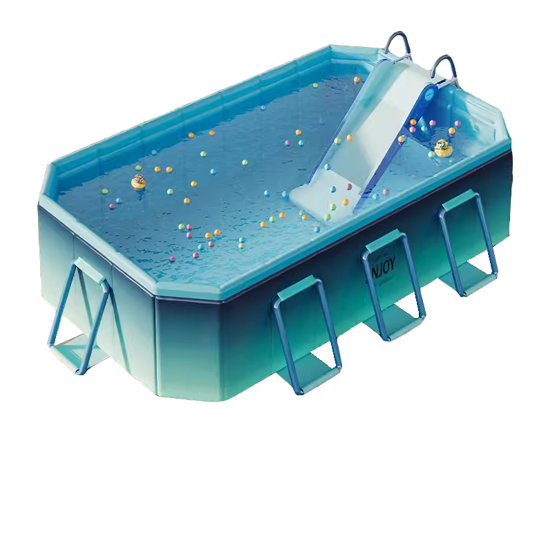 B 2.6m pool with slide