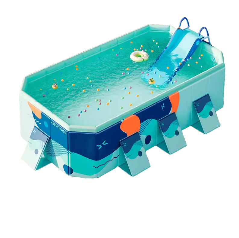 L 3m pool with slide