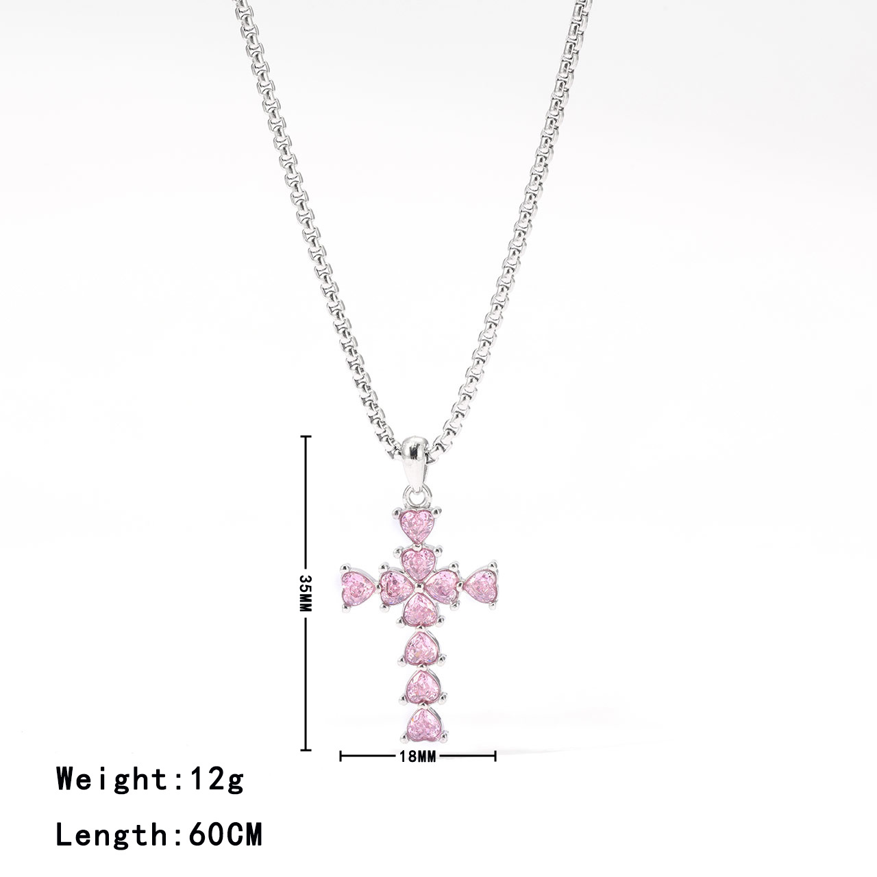 4:Platinum colour - pink zircon
