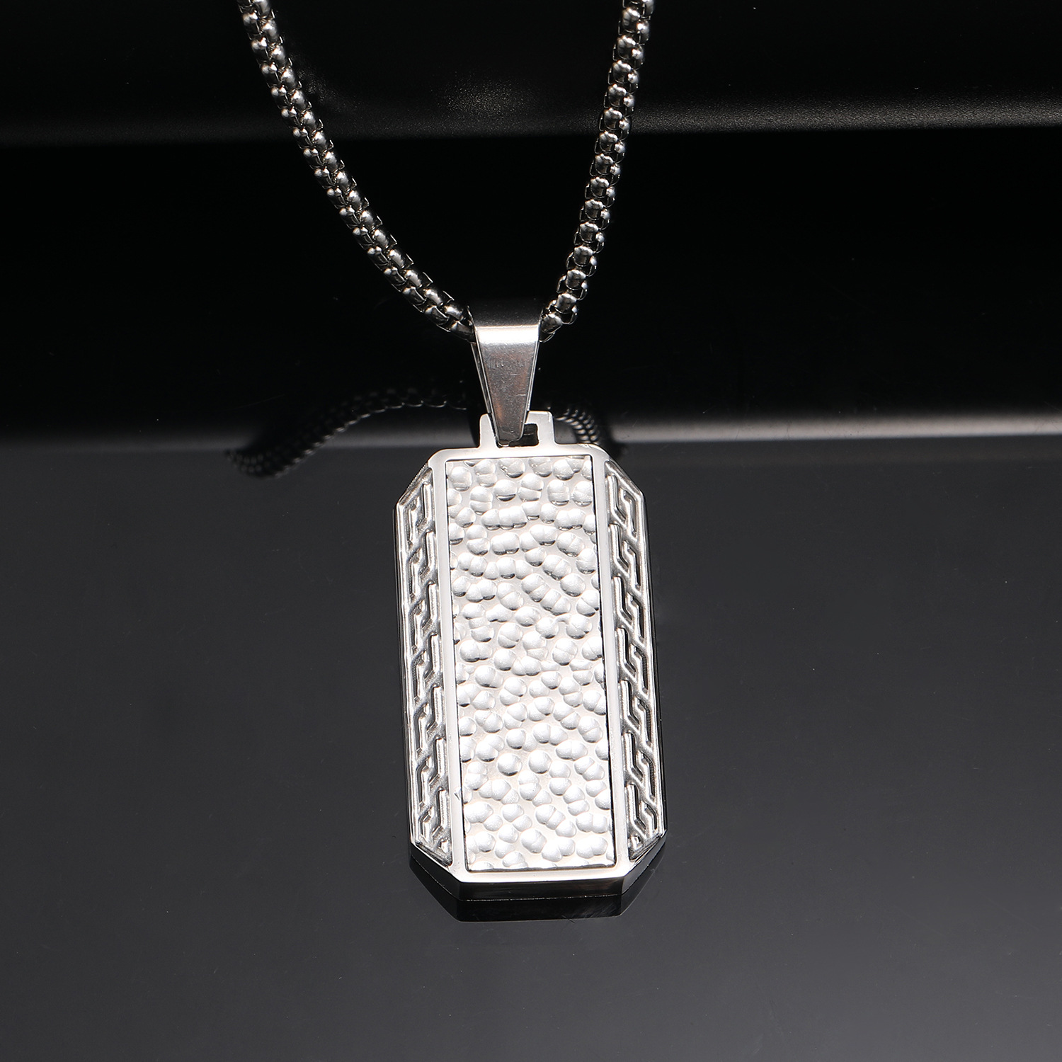 Steel pendant