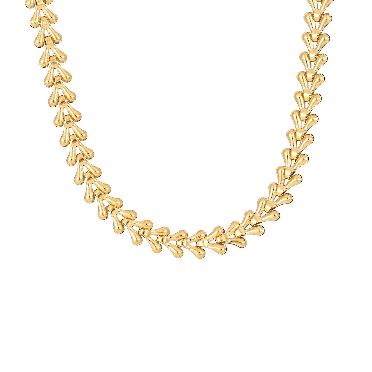 1:Gold - Necklace 40 5cm