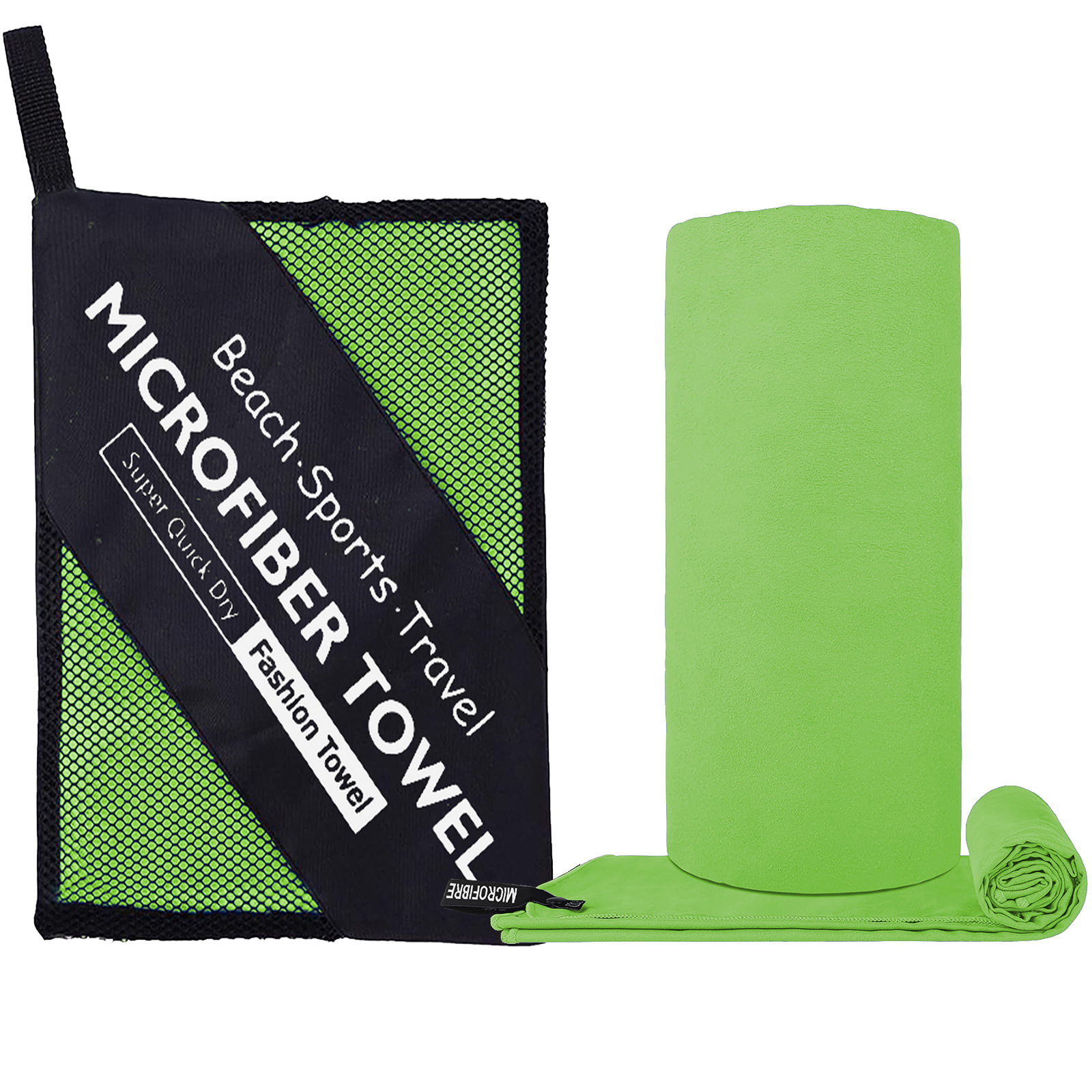 Fluorescent green ( zipper bag )