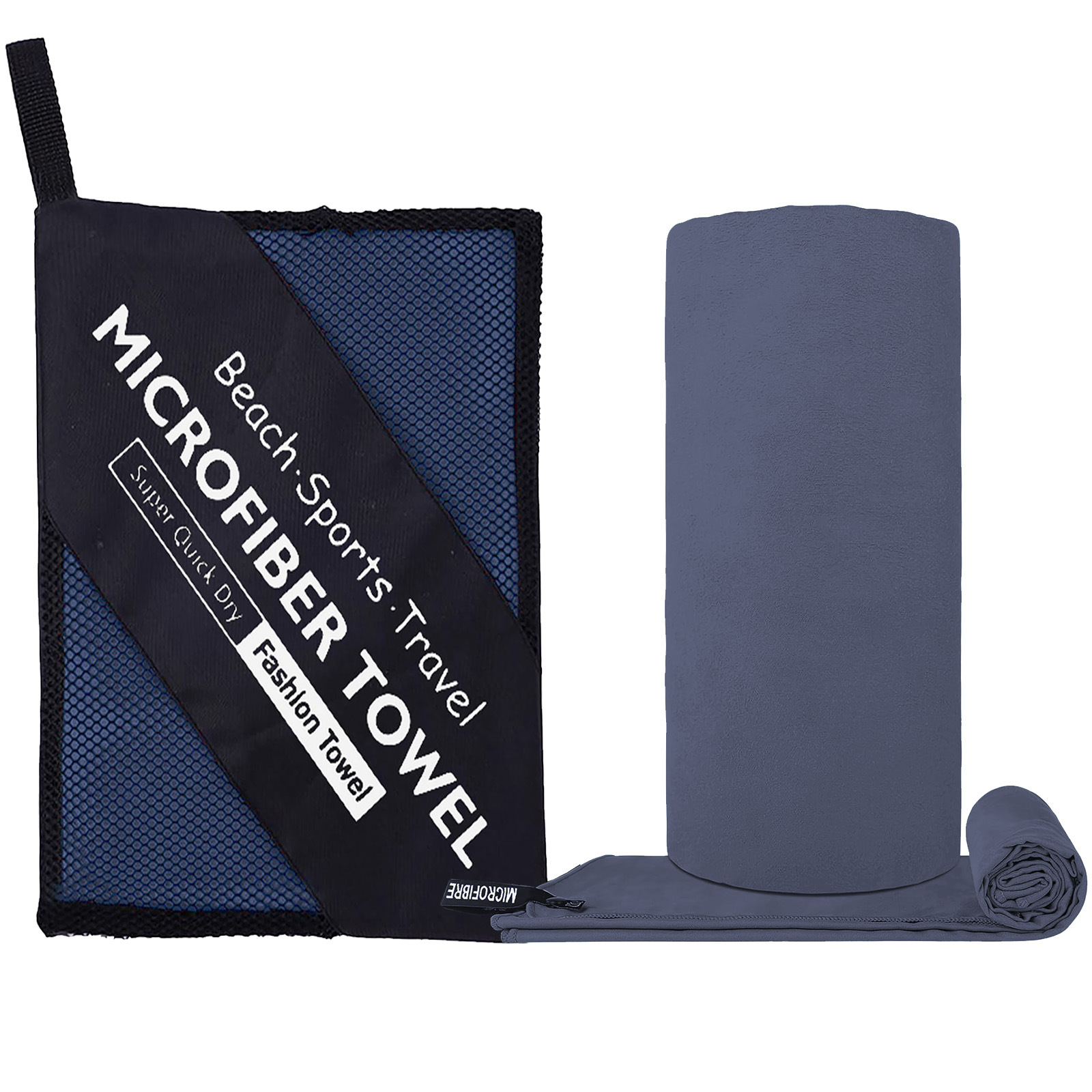 Navy Blue ( zippered bag )