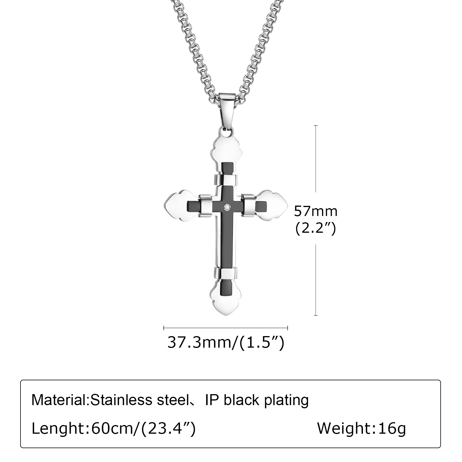 1:The pendant does not contain a chain