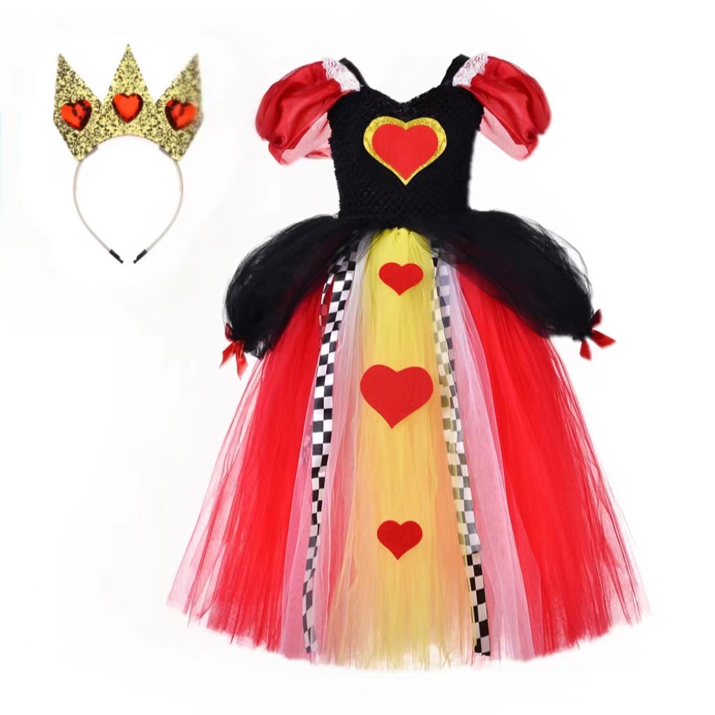 M238- Queen of Hearts   Crown