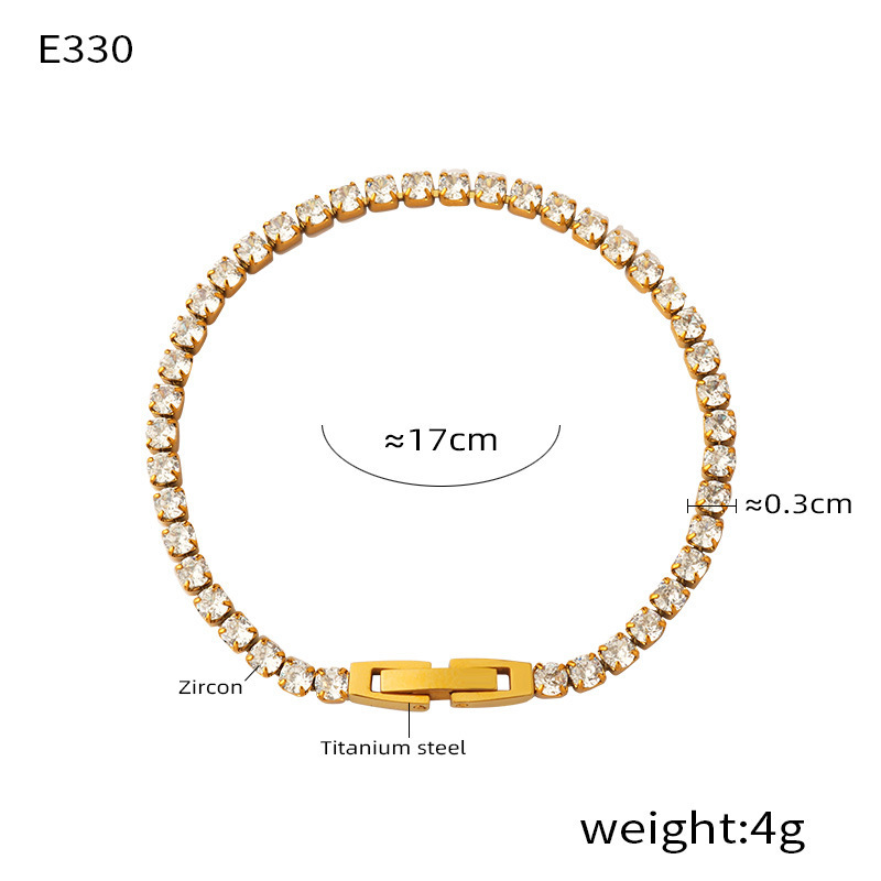 E330-Gold white zircon