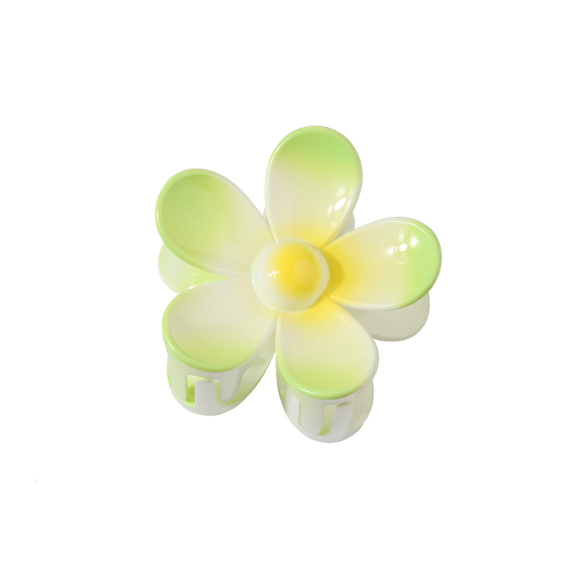 7.5CM five-petal flowers - green