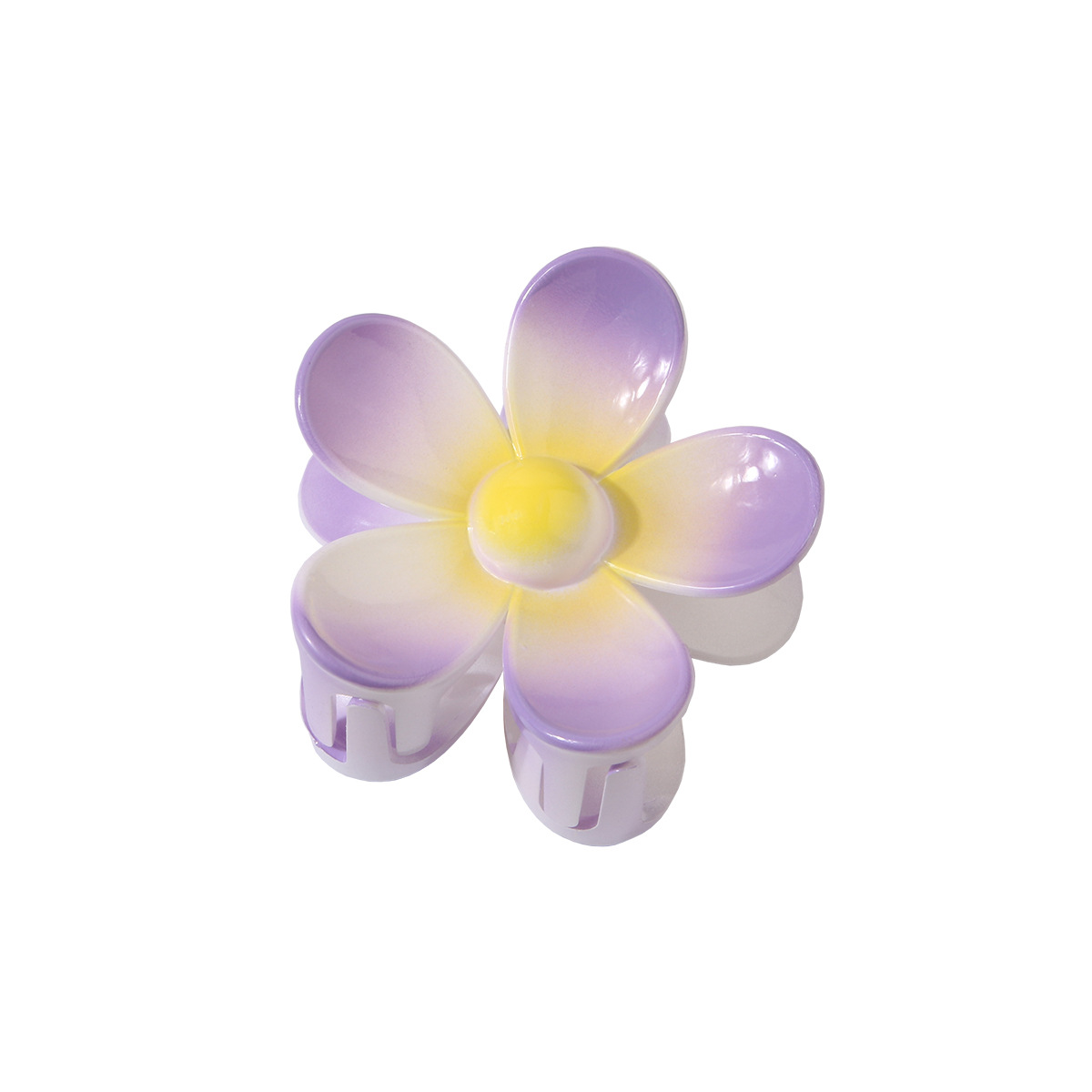7.5CM five-petal flowers - purple